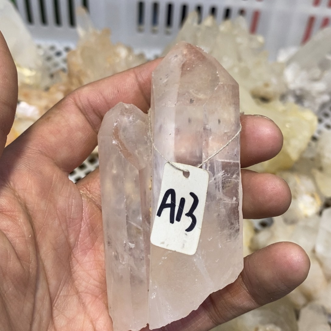 水晶水晶原石摆件未镶嵌