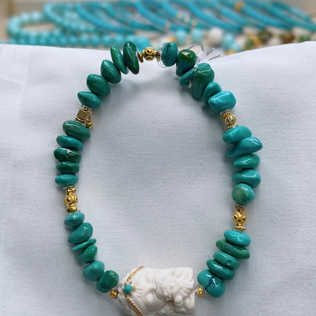 绿松石珠宝奇石未镶嵌