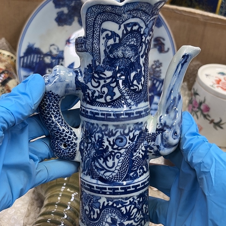 瓷片瓷器摆件 瓷器摆件