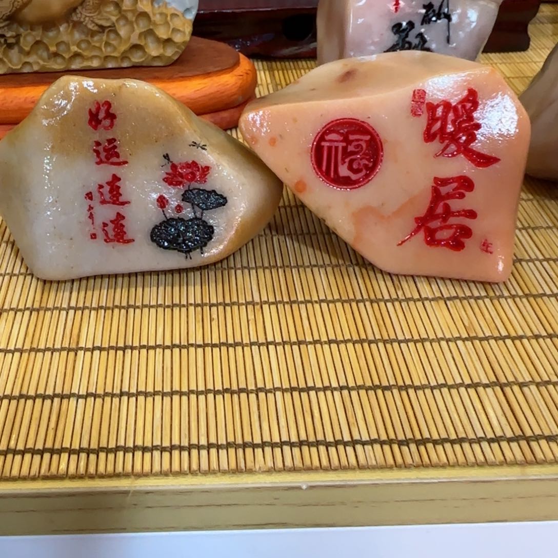 茶宠武****队石头雕刻艺术设计