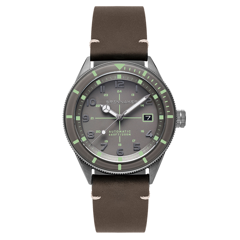 SPINNAKER【达人专属】三角帆男士时尚自动机械复古腕表SP-5064-03