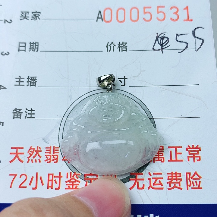 翡翠颈饰银S925镶嵌翡翠