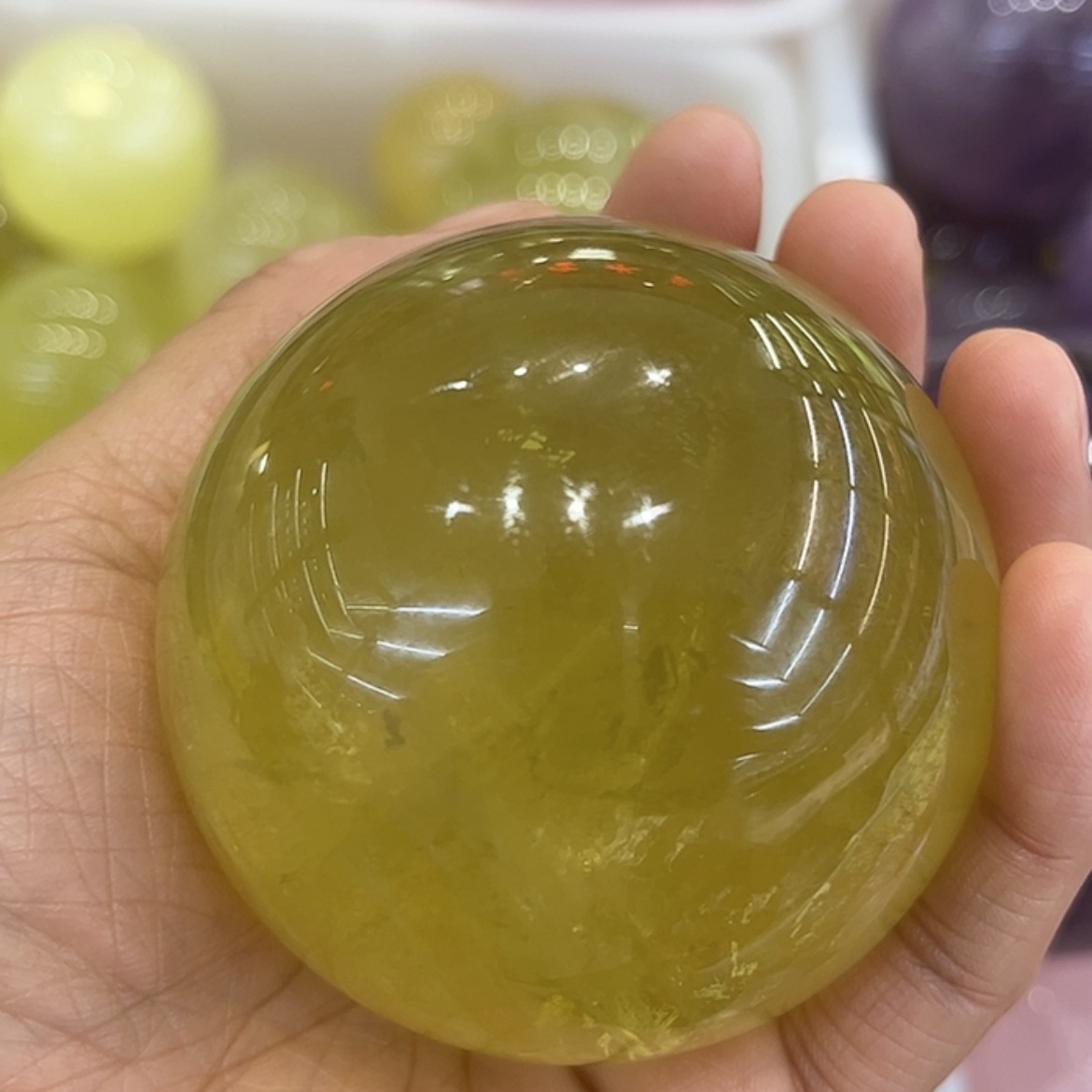 【闪购商品】水晶摆件球未镶嵌