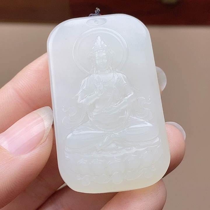 和田玉挂件未镶嵌F