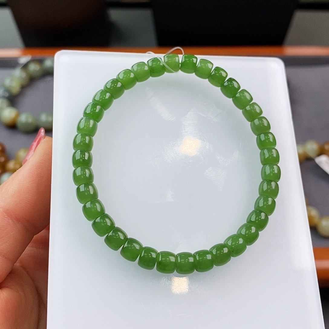 和田玉手链未镶嵌