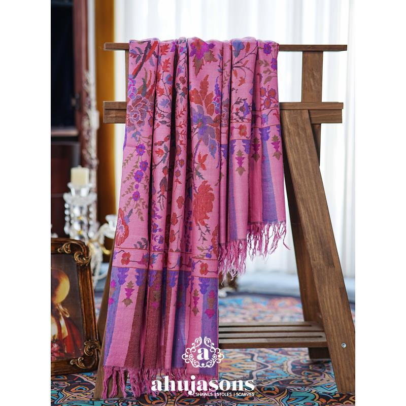 克什米尔pashmina披肩围巾卡尼 100*200 60090-H2219