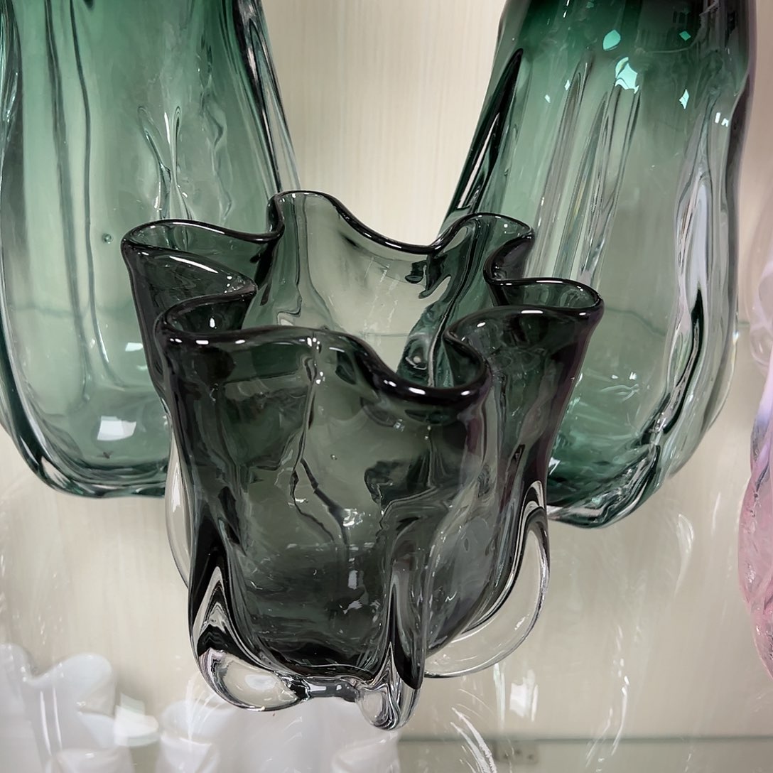 琉璃高17轻奢琉璃花器微瑕福利