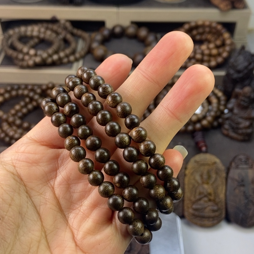 【闪购商品】沉香手串伍***标越南芽庄白奇楠