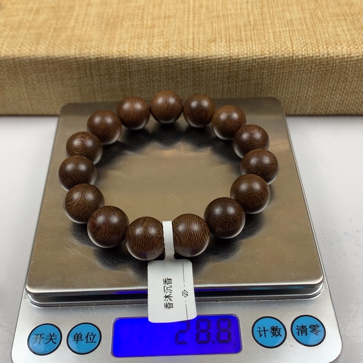 好****手串沉香芽庄红土沉香