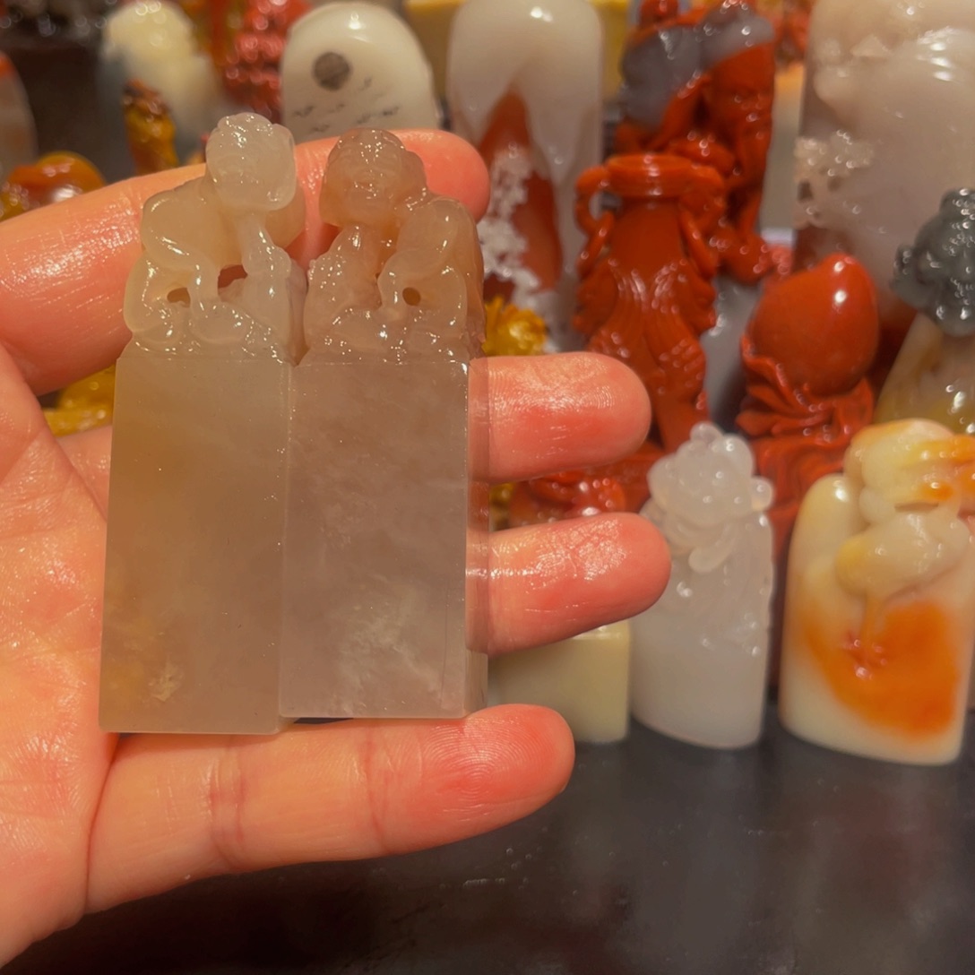 寿山石印石精美寿山