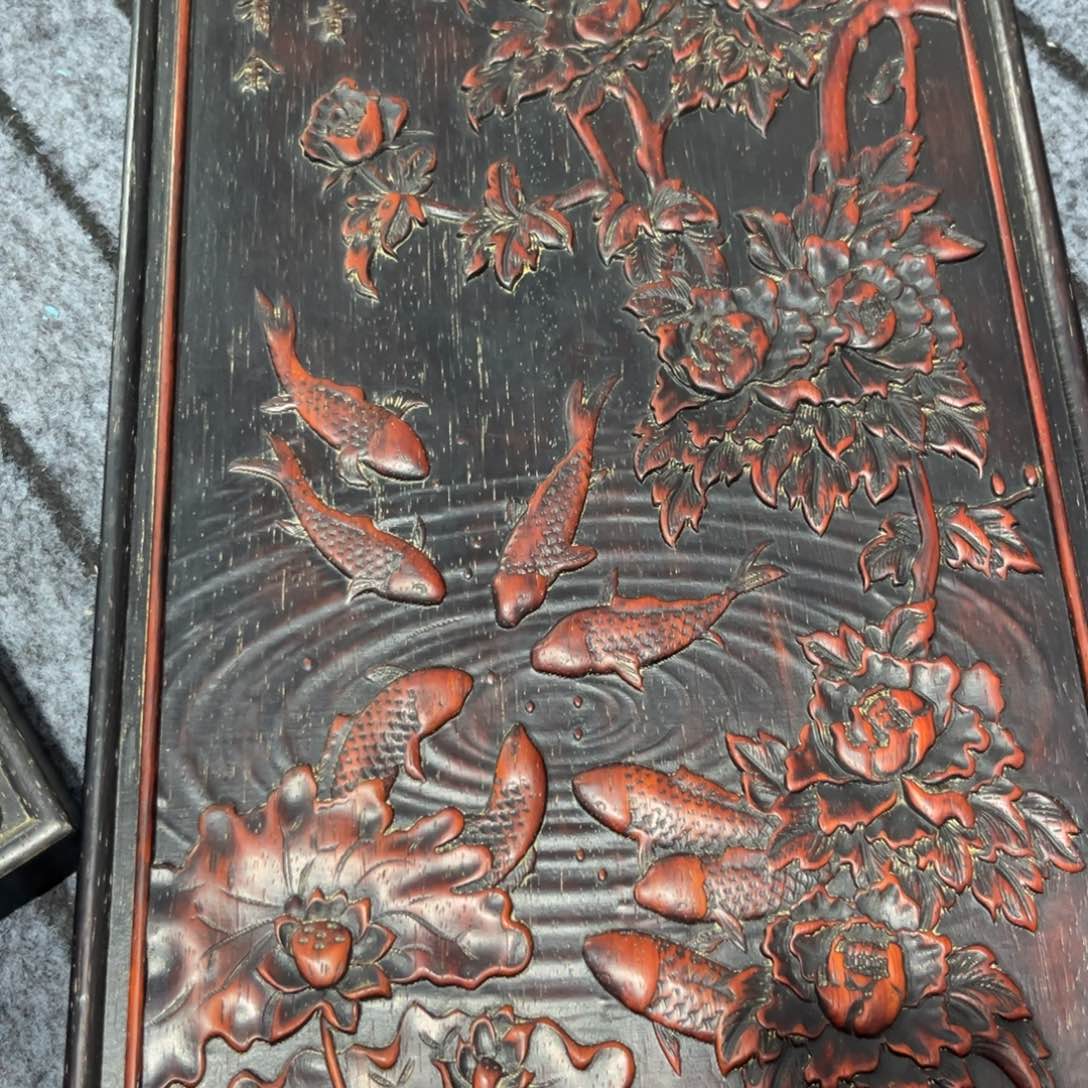 木非洲紫檀木雕牌匾挂匾