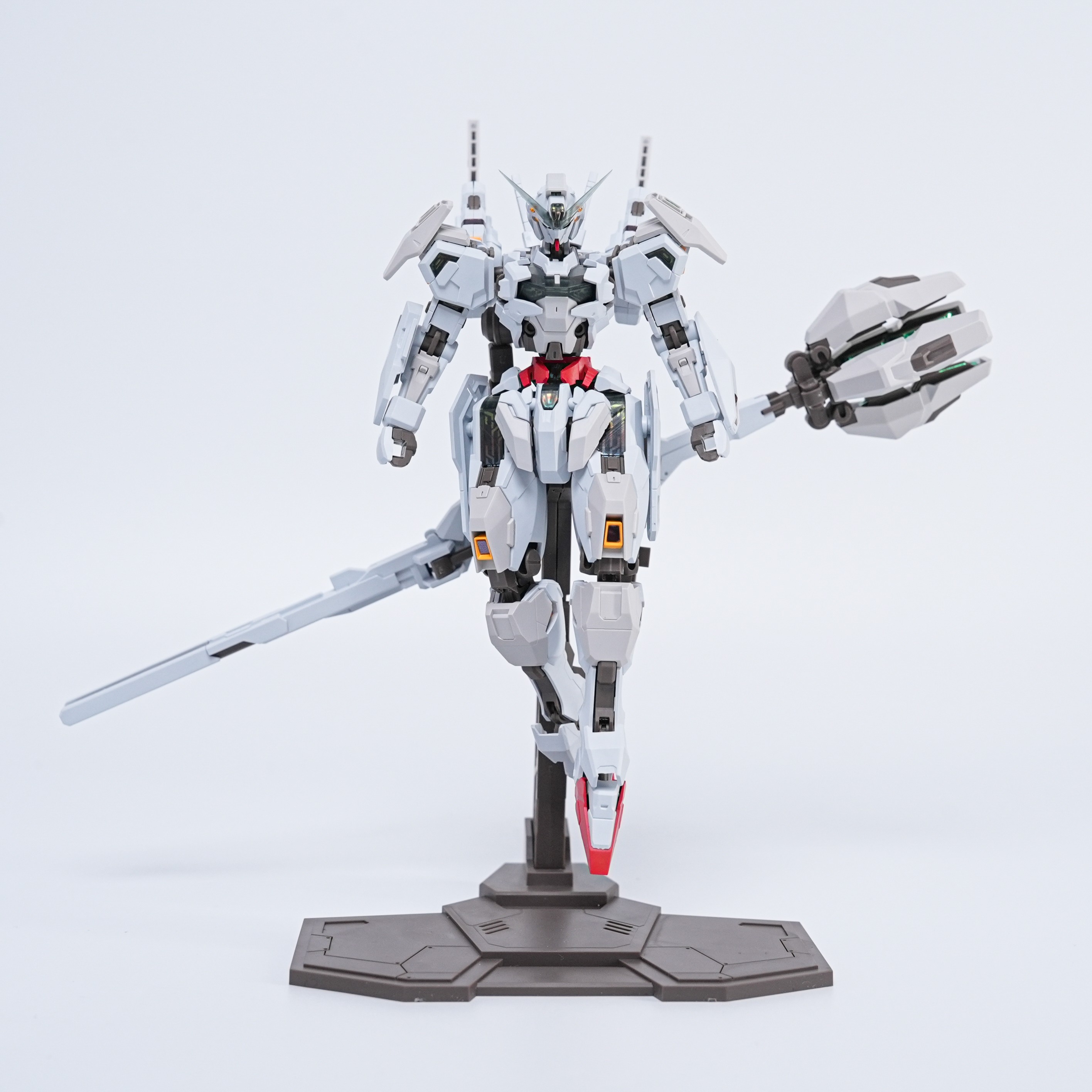逆代工坊 第一弹 终焉扫帚 1/144拼装模型玩具 附带水帖支架