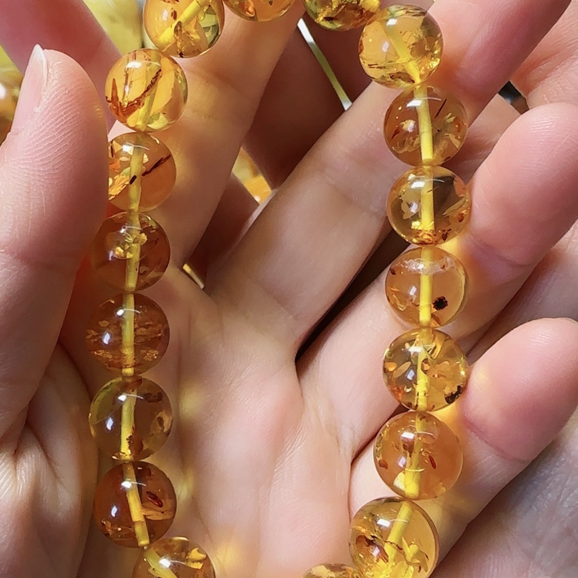 【闪购商品】琥珀颈饰未镶嵌吊坠