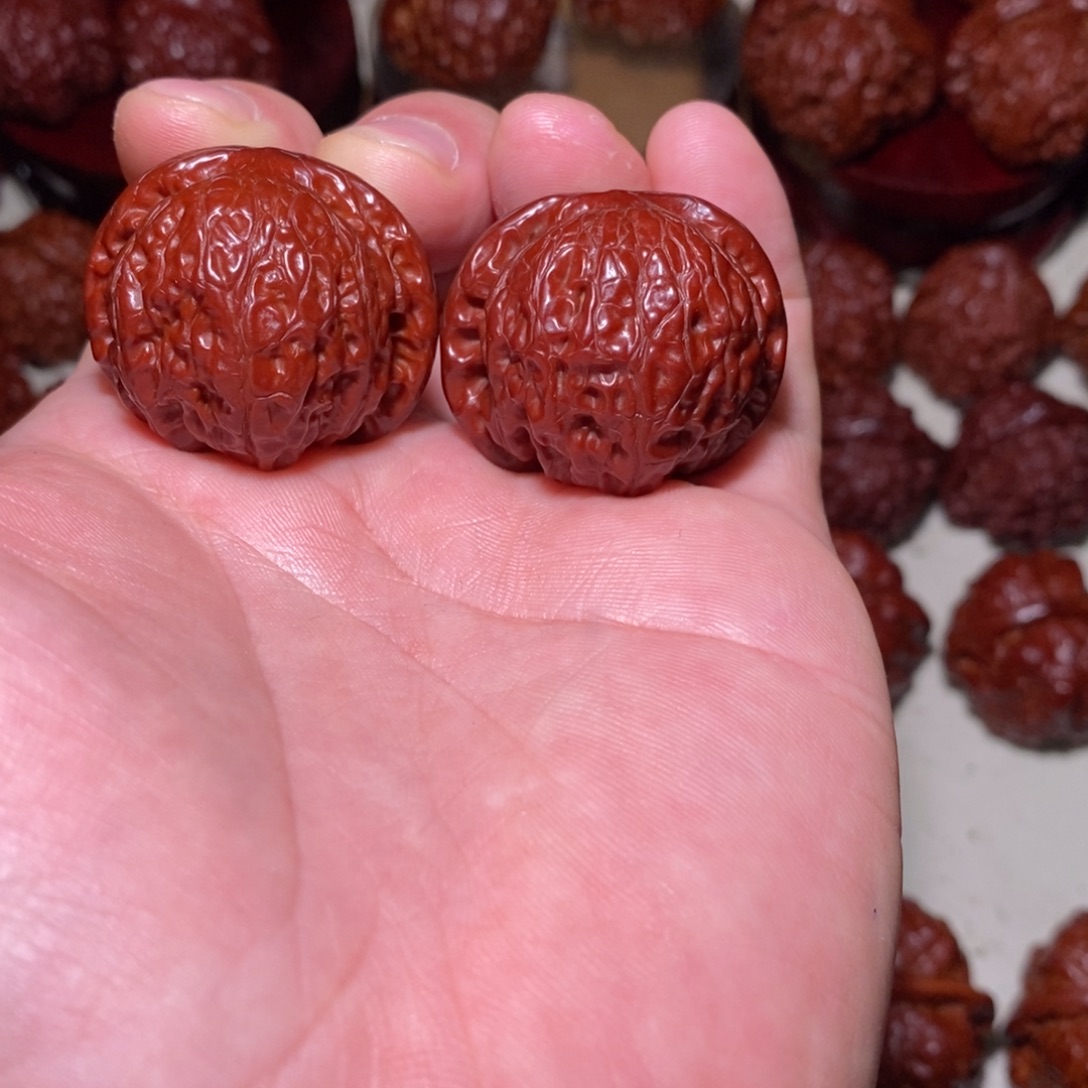 E***н吊坠文玩核桃乾隆哦哦磨盘