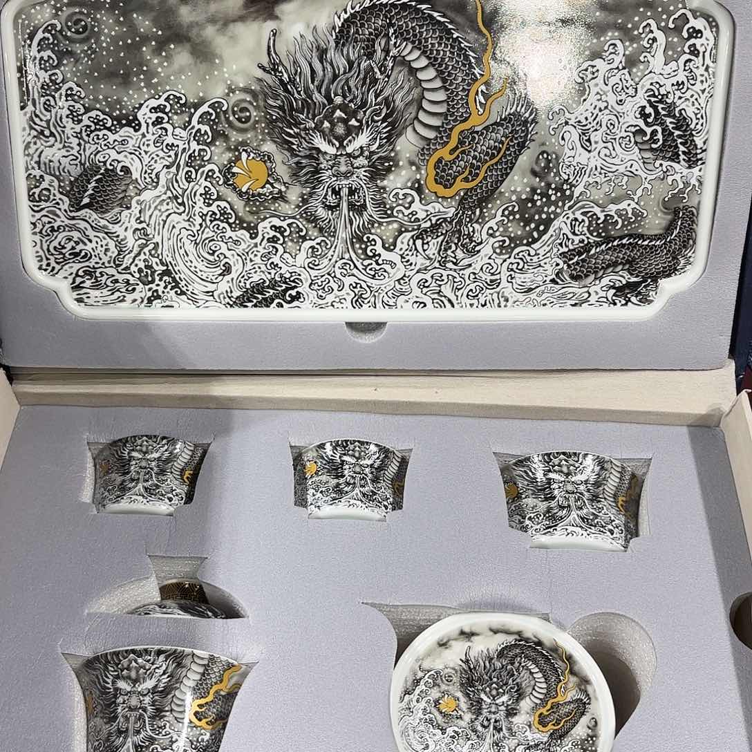 瓷片景德镇瓷器艺术半手