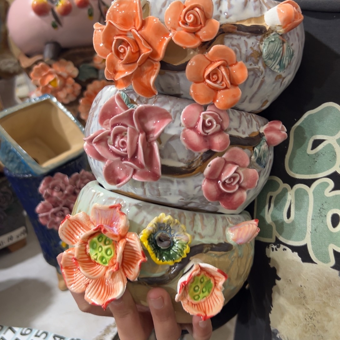 满20米秒退拉黑花盆