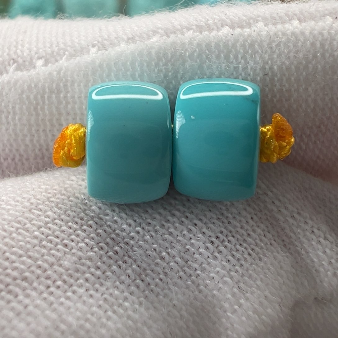 未镶嵌绿松石配饰7.5*5mm