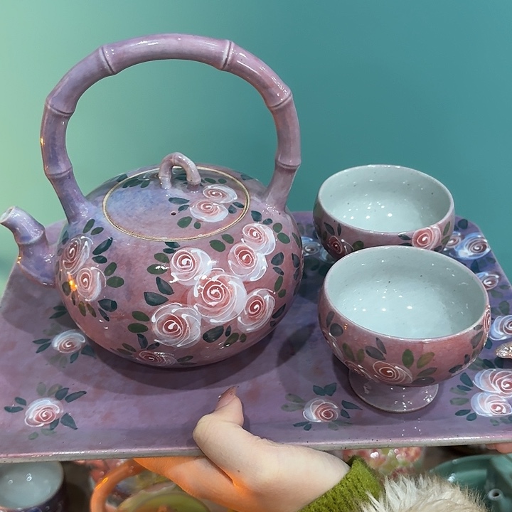 杯景德镇釉下五彩手绘陶瓷