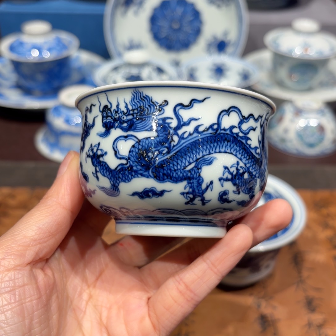 瓷片景德镇纯手工手绘