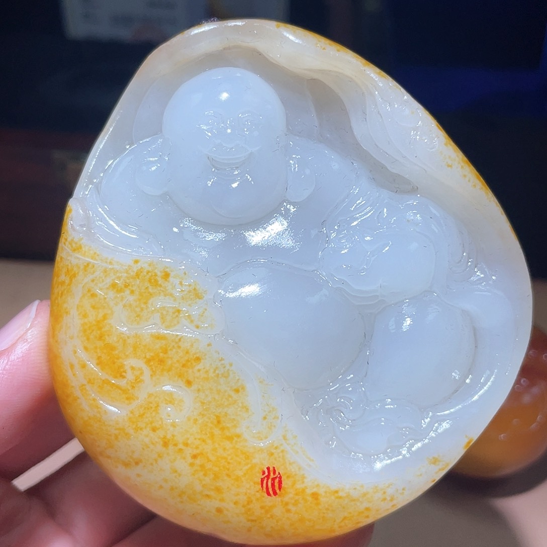 和田玉颈饰未镶嵌A7 