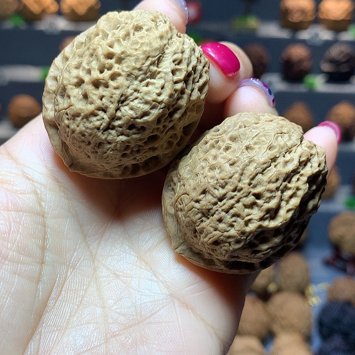 吊坠文玩核桃粗筋罗汉头13号