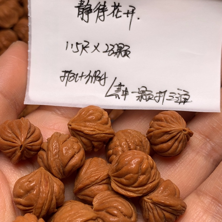 野生龙纹桃核将军肚