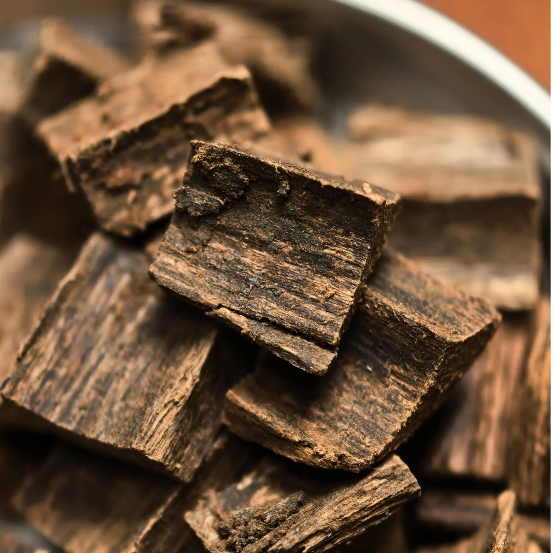 沉香1101-马拉ok车珠碎料，重5克