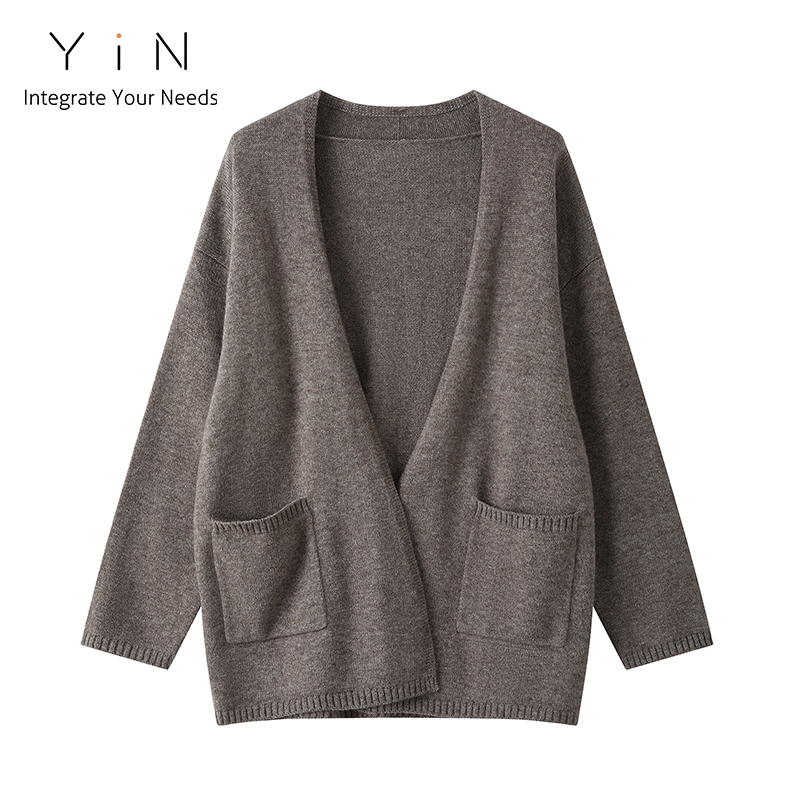 YiN 牦牛绒混纺针织衫24171