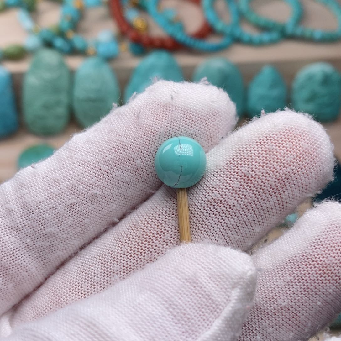 绿松石挂件未镶嵌只****^