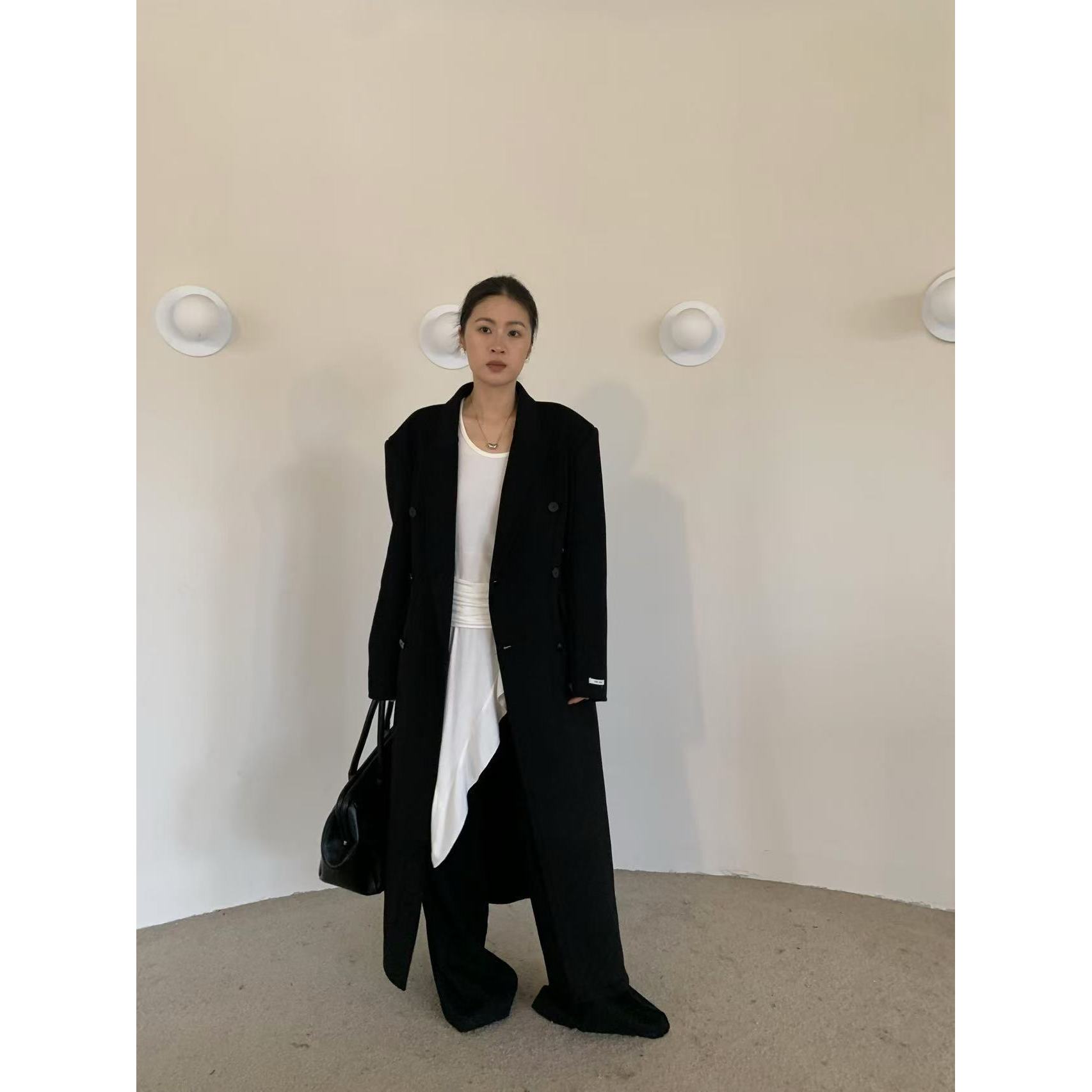 【孤品NO退NO换洗】想好再下单 否则拉黑 ！大衣双面呢手工款 88356