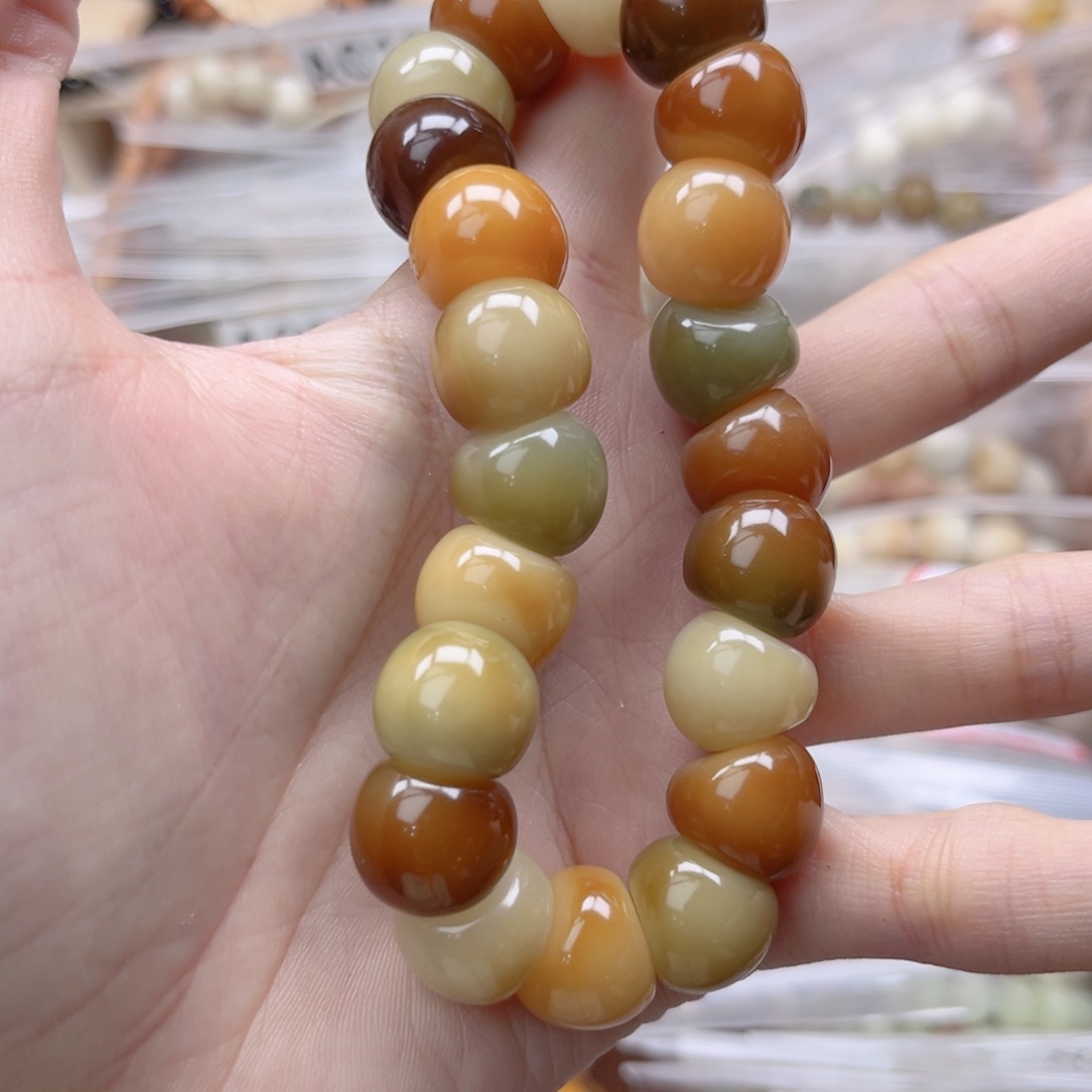 白玉菩提吊坠白玉菩提单圈