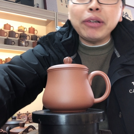 紫泥茶杯葫芦杯容量400