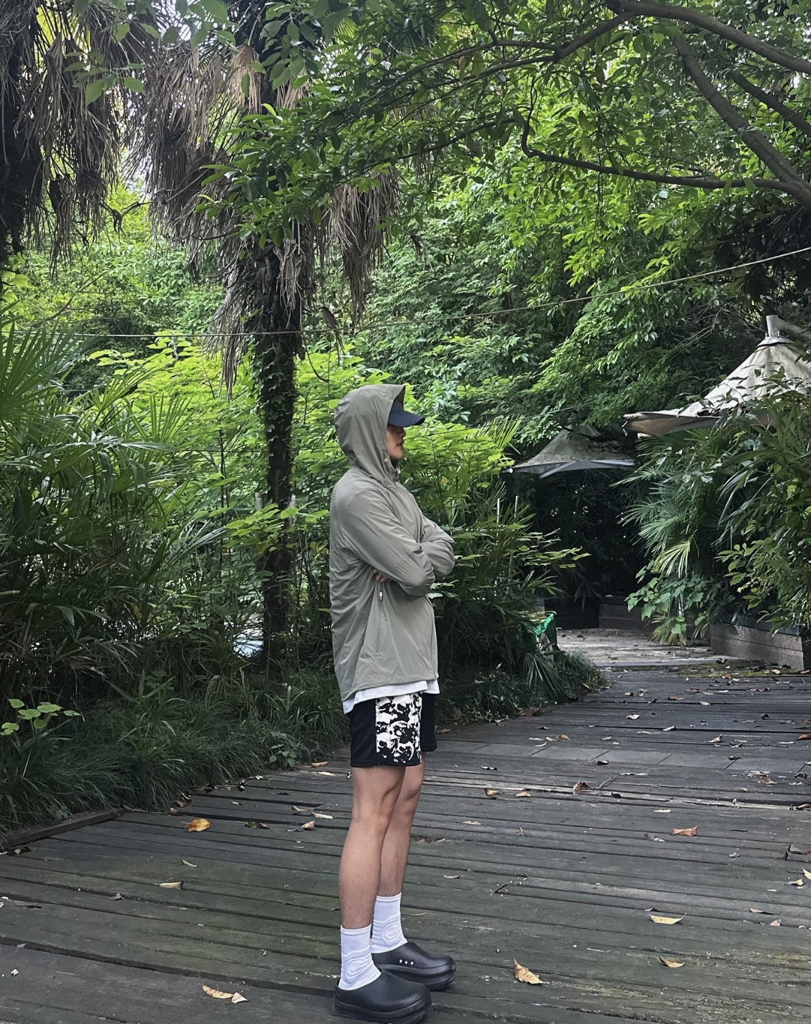 【主播热推】穆勒三叶草厚底包头拖鞋增高松糕底运动凉鞋爆款男女款