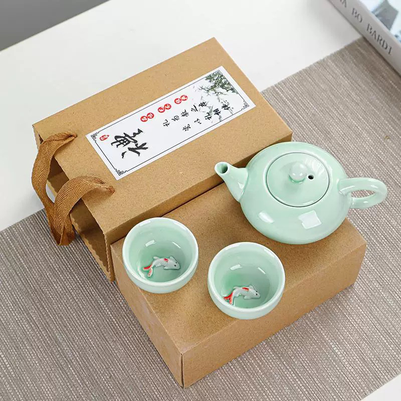 一壶两杯（锦鲤杯）