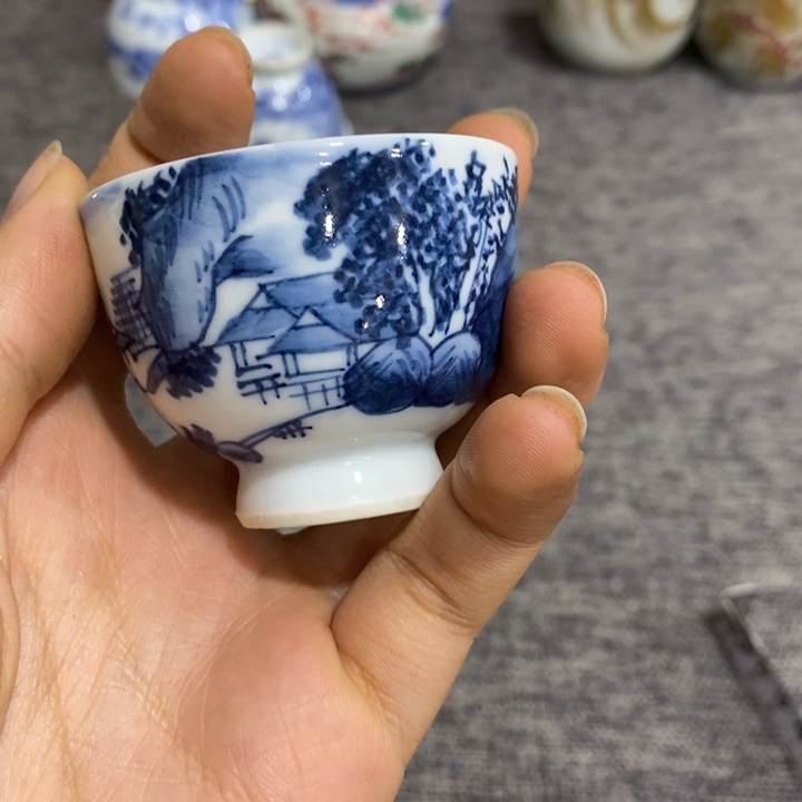 紫砂茶杯非常漂亮好看的碗