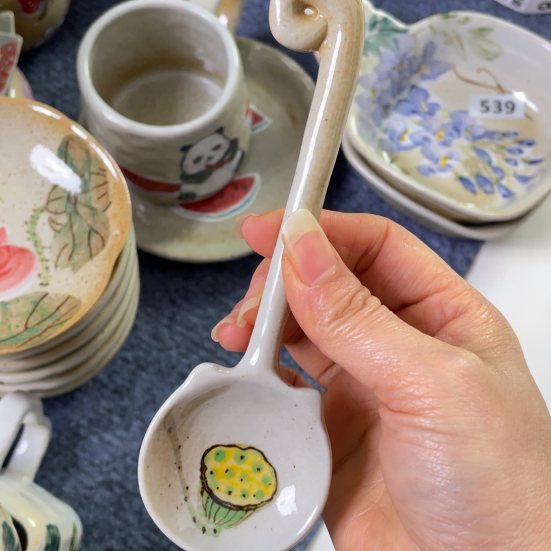 吃饭勺景德镇高温陶瓷8888