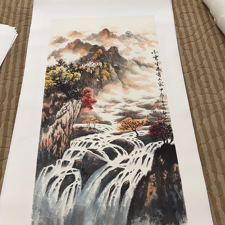 国画花鸟等多种鸟类四尺