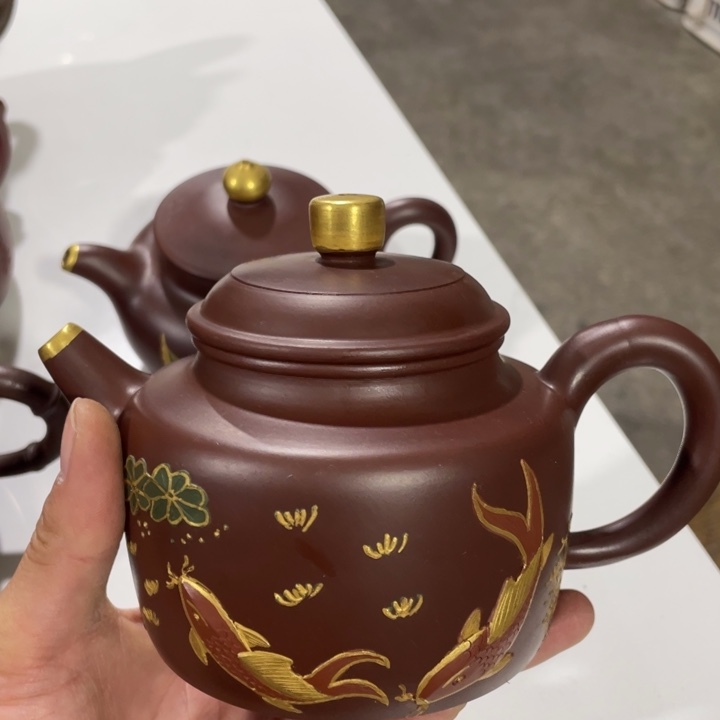 紫砂茶壶老厂紫砂壶。