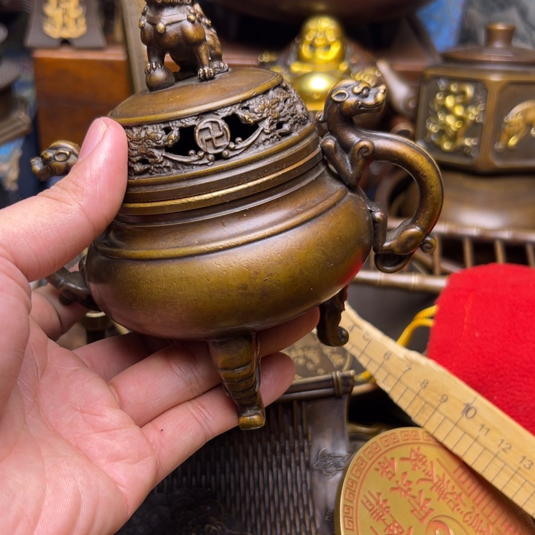 精美铜器，点击下单