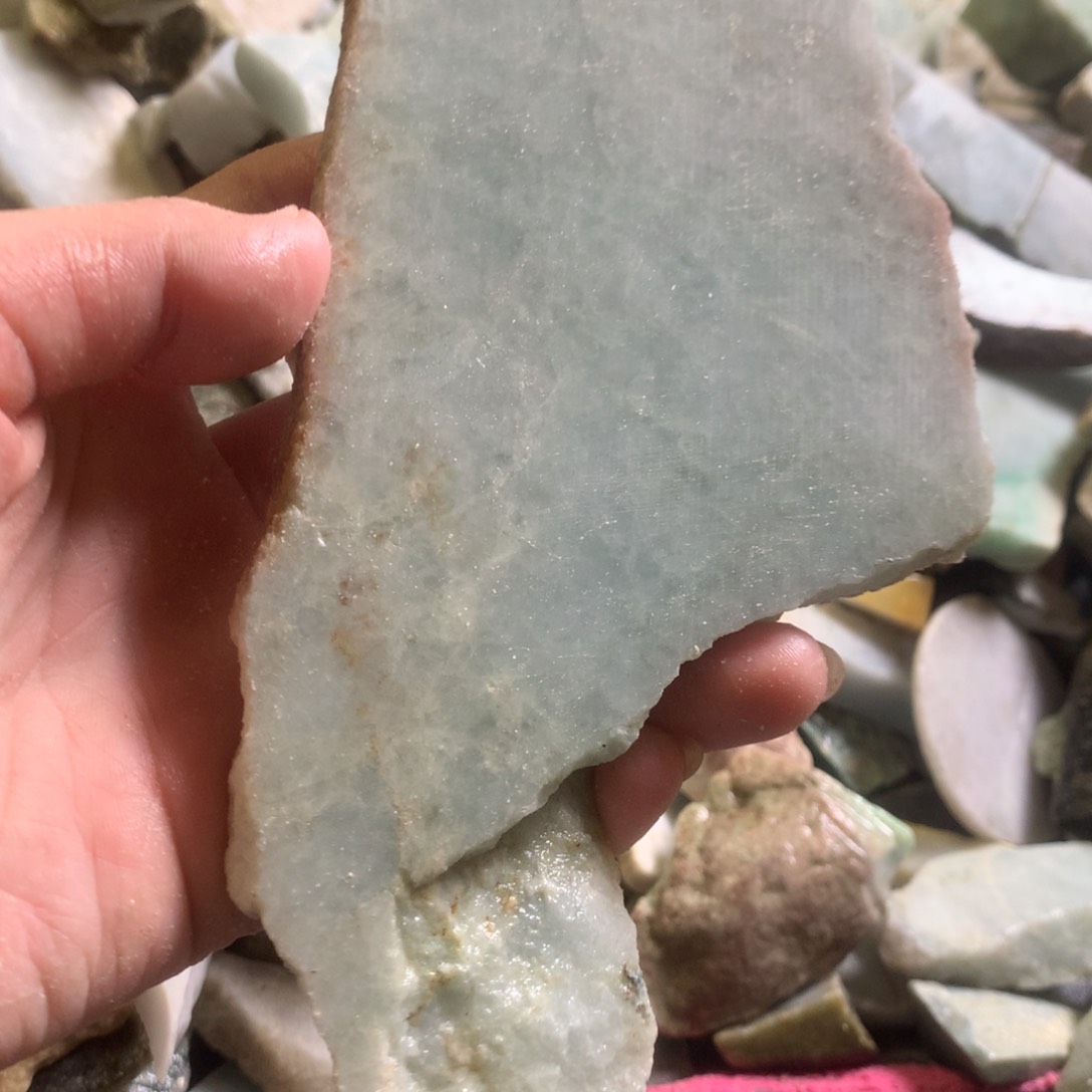 翡翠颈饰未镶嵌缅甸翡翠