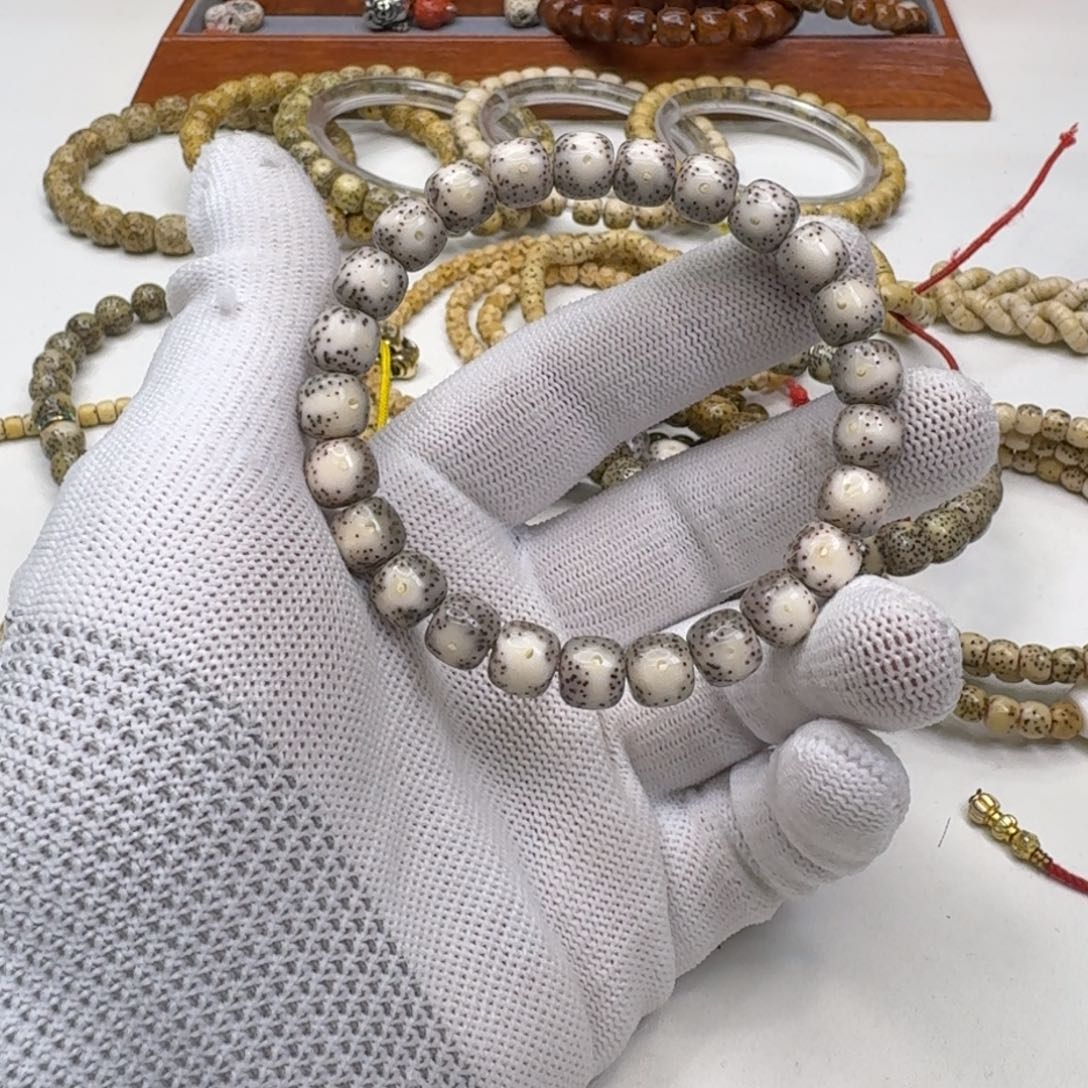 星月菩提手串19梵天糯冰卡姿兰大眼睛9左右桶单圈