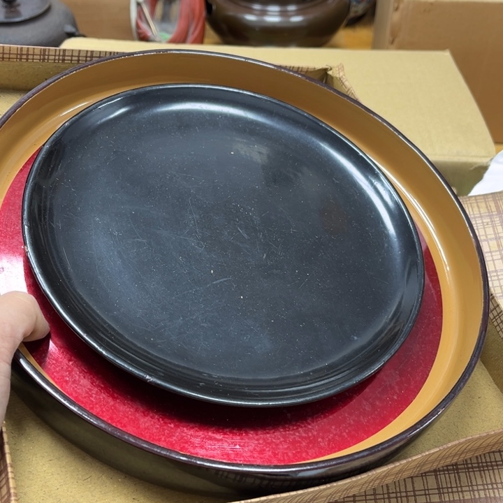 瓷片摆件工艺品瓷器摆件777 