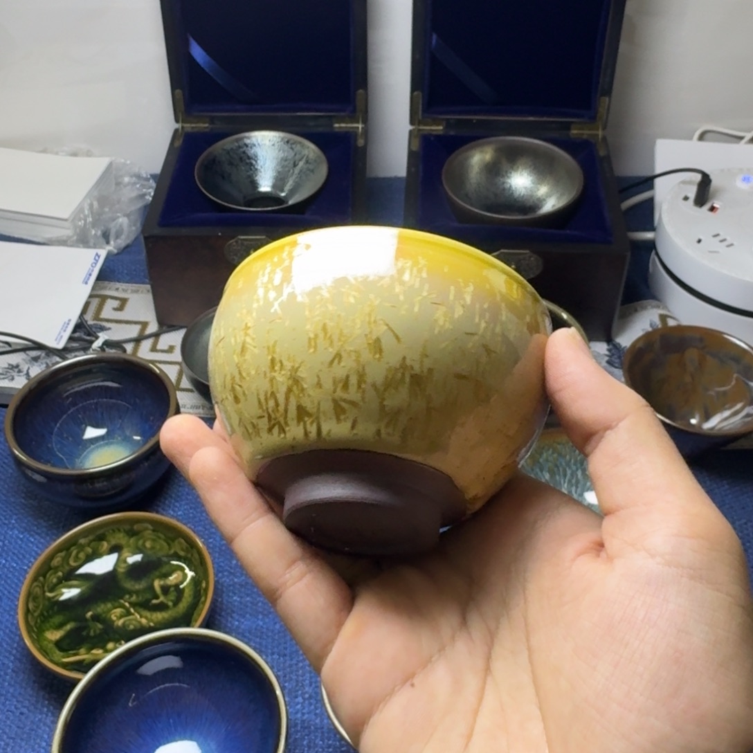 建阳建盏喝茶主人杯