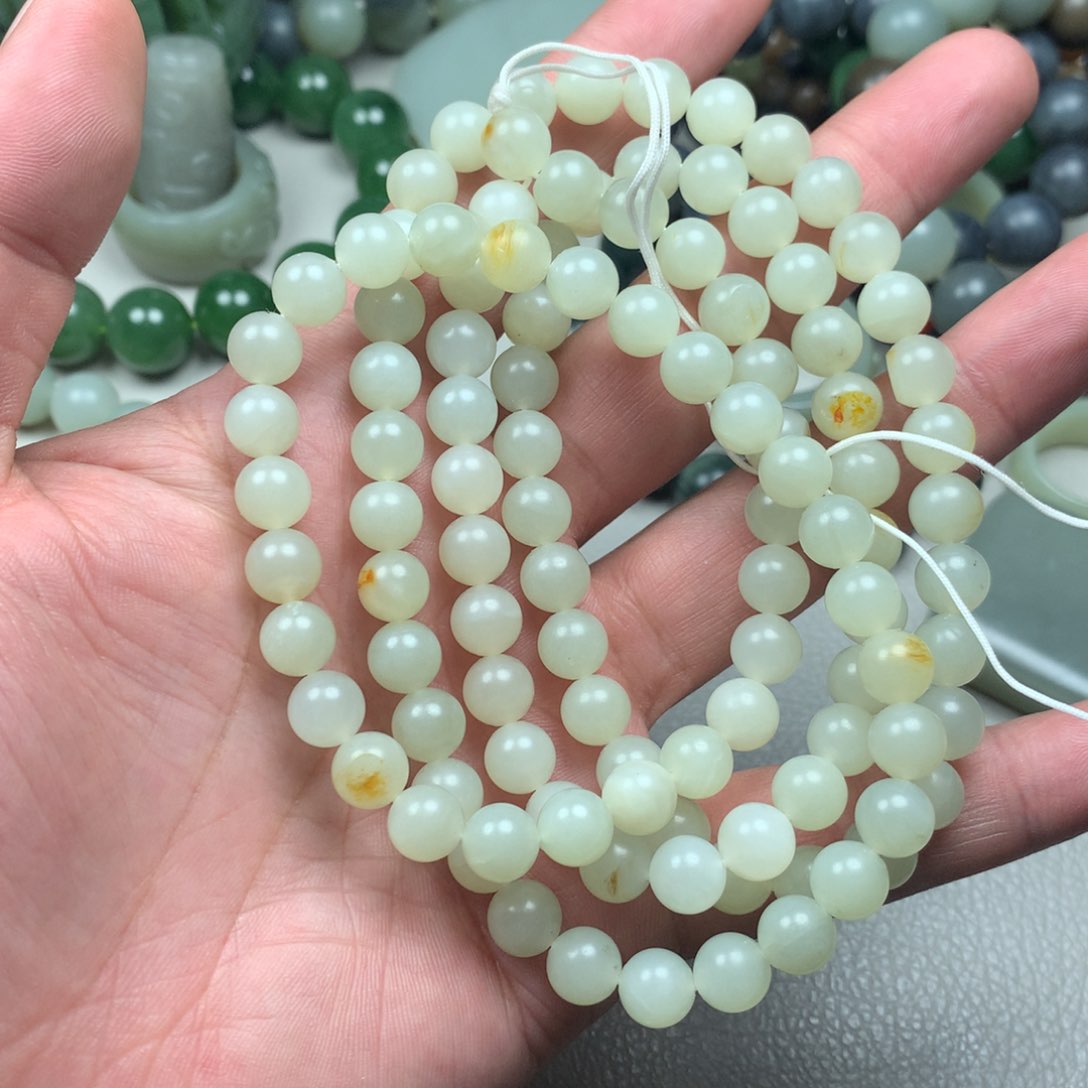 未镶嵌和田玉手链