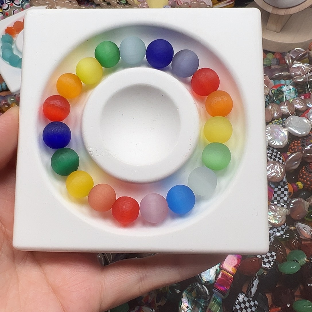 琉璃非金属猫眼琉璃手串