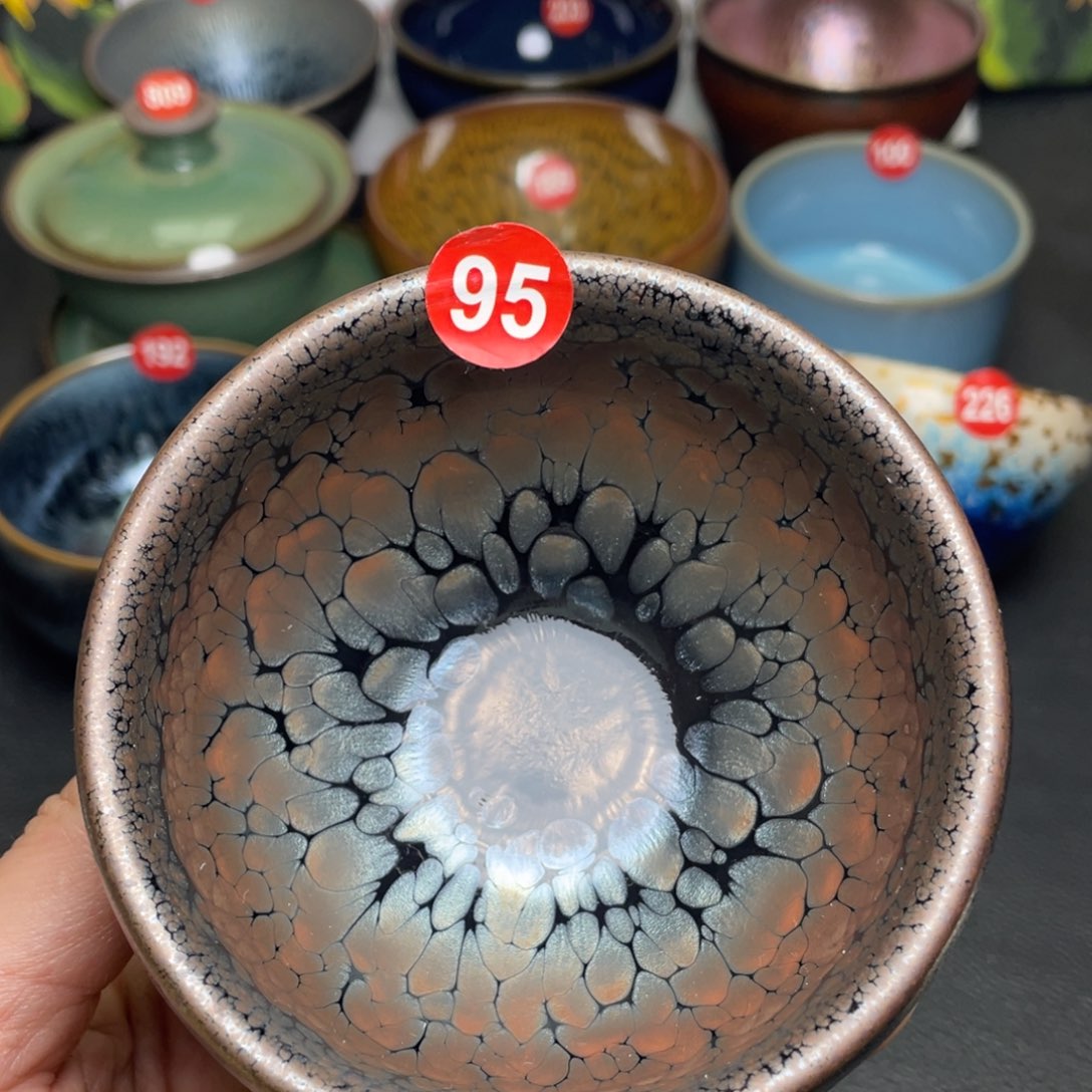 茶盏95 建窑建盏茶盏