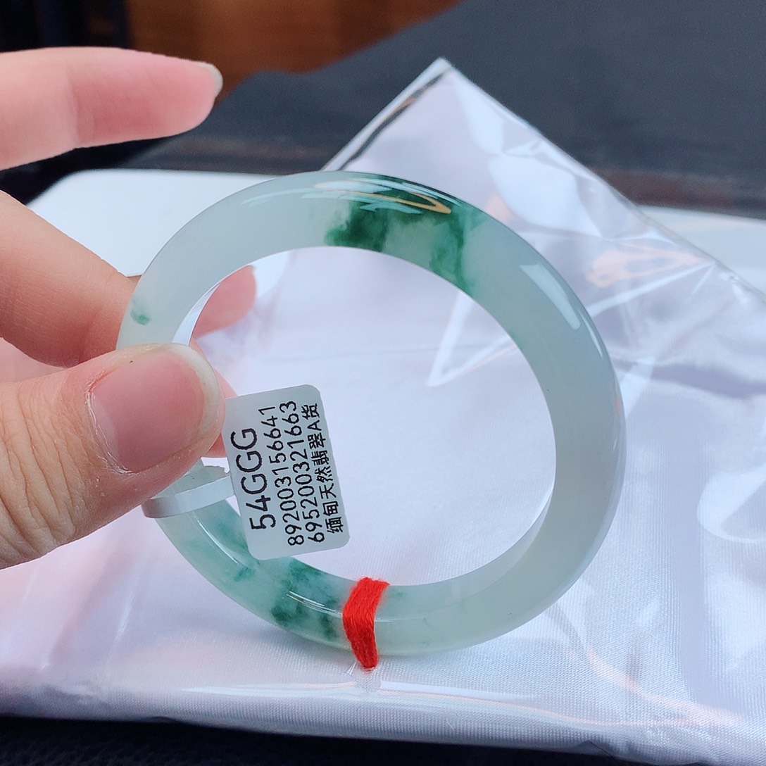 翡翠手镯未镶嵌天然缅甸翡翠A货手镯