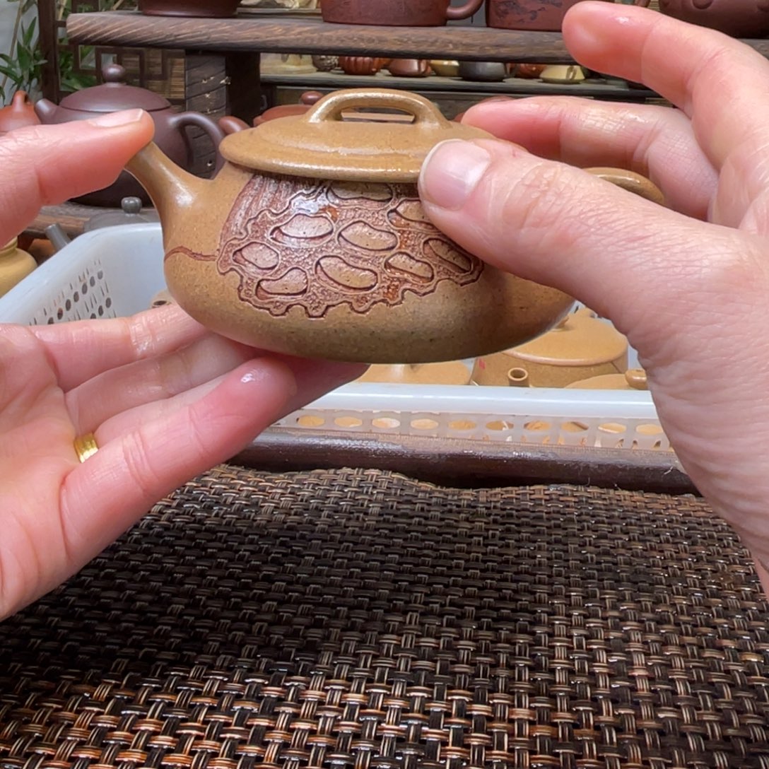茶壶紫砂宜兴原矿紫砂手工制130