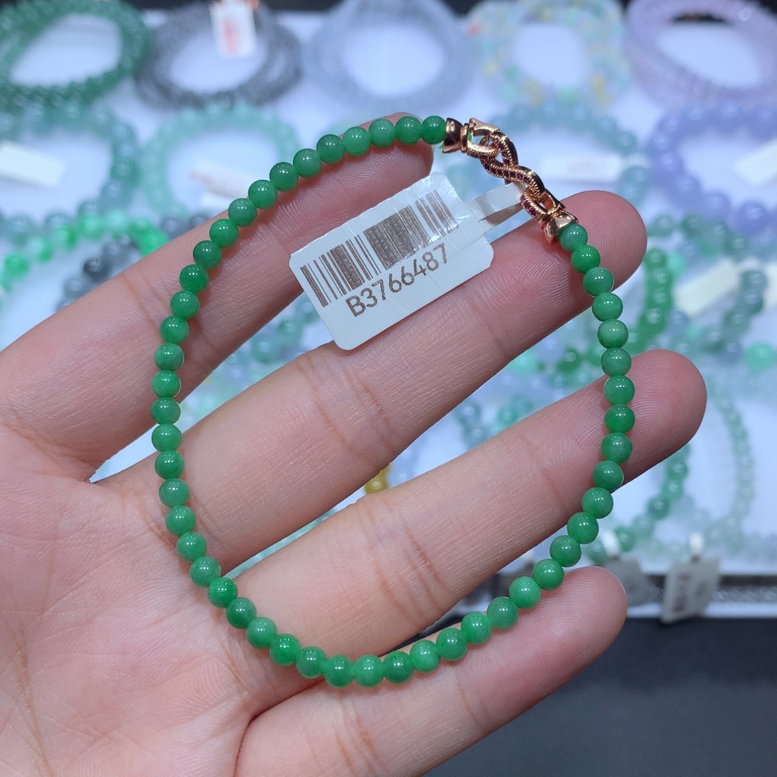 未镶嵌手链翡翠天然