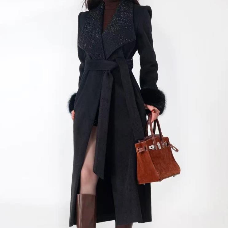 【原版品质】2025春秋新款气质长袖3622外套女装修身收腰